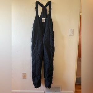 Black Insulated Snowpants